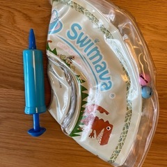 Swimava スイマーバ 首用浮き輪  空気入れセットの画像