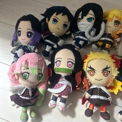 鬼滅の刃　ぬいぐるみセットの画像