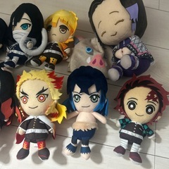 鬼滅の刃　ぬいぐるみセットの画像