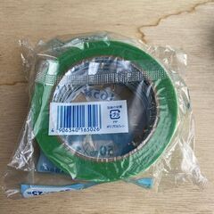 養生用緑 50mm×25m 　養生テープ　18個　新品 菊水テープ 165の画像