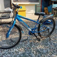 (現在先約交渉中)青い子供用自転車の画像