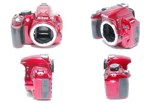 限定カラーレッド Nikon D3100 スマホ転送 入門にぴったりの一台