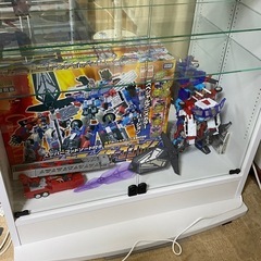 JAJANコレクションラック　ワイドハイタイプ　上置・下段ミラー付き
の画像
