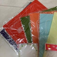 フェルトとゼッケンのセットの画像