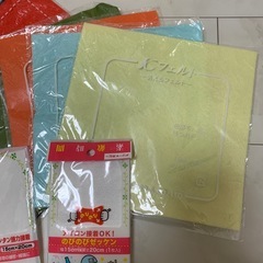 フェルトとゼッケンのセットの画像
