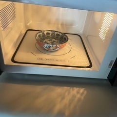 ツインバード ミラーガラスフラット電子レンジ  DR-D278B 2023年の画像