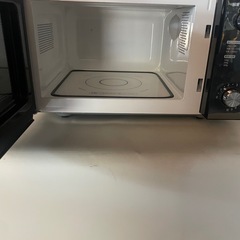 ツインバード ミラーガラスフラット電子レンジ  DR-D278B 2023年の画像