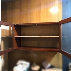 アンティーク調　　ウォールキャビネットの画像