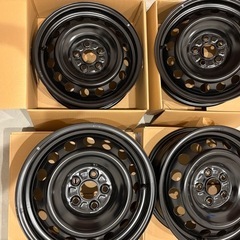 現行シエンタ純正ホイールキャップ、ホイールセットの画像