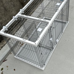 ペティオ　ドックサークル　ペット　小屋　屋根付フルセットの画像