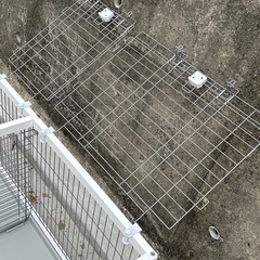 ペティオ　ドックサークル　ペット　小屋　屋根付フルセットの画像