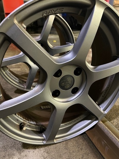 RAYS Gram lights 57 Motor Sport G07Mi6 17×7J 205/40R17 PCD 100 4H レイズ グラムライツ