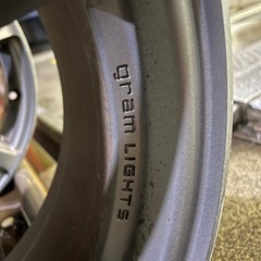 RAYS Gram lights 57 Motor Sport G07Mi6 17×7J 205/40R17 PCD 100 4H レイズ グラムライツの画像