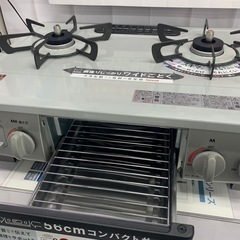 リンナイ ガステーブル 新品（プロパンガスLP用） Rinnai 右ハイカロリーバーナー RTE565GRR-LP 右強火力
の画像