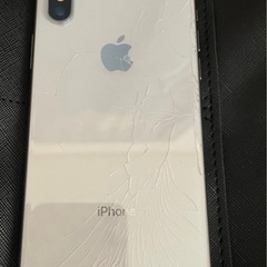 【背面割れ有】iPhoneX 64GB SIMロック有の画像