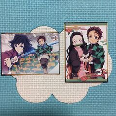 鬼滅の刃　ジグソーパズルと屏風のセットの画像