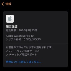 【セット売り】アップルウォッチ10とベルト、ケースの画像