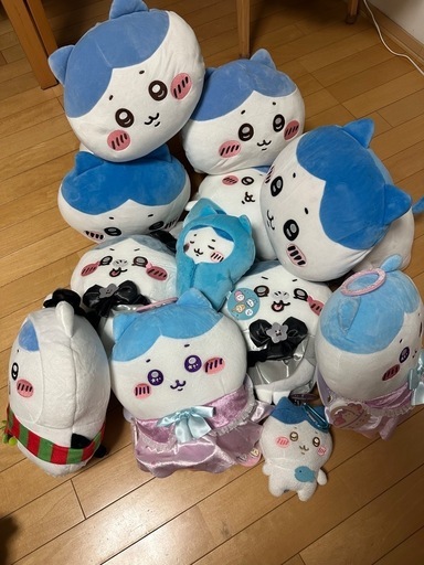 はちわれぬいぐるみ大量　８月中BIGなオマケあり