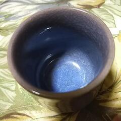 パープル湯呑み❢１点のみ❢USED❢の画像