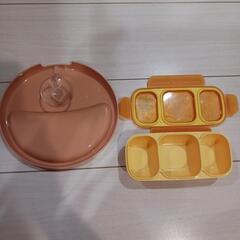 アンパンマンプレートとお弁当箱の画像