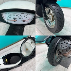 ホンダ　ライブ　ディオ AF34 LIVE DIO 実働　バッテリー新品　大阪府門真市の画像