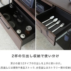 ※価格相談可※木目調キッチンカウンター　の画像