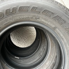 ジムニー シエラJB74 走行100km取り外し ブリヂストン DUELER H/L 195/80R15 4本 の画像