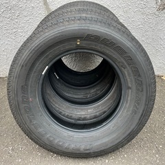 ジムニー シエラJB74 走行100km取り外し ブリヂストン DUELER H/L 195/80R15 4本 の画像