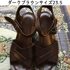 ハルタフットベッドサンダル M/コルソローマコルクサンダルM 二足まとめて  の画像