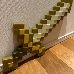 マイクラ　マインクラフト 金の剣の画像