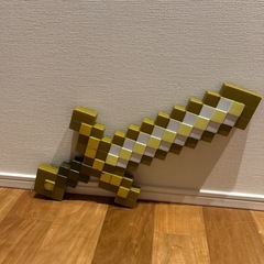 マイクラ　マインクラフト 金の剣の画像
