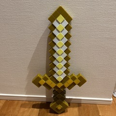 マイクラ　マインクラフト 金の剣の画像