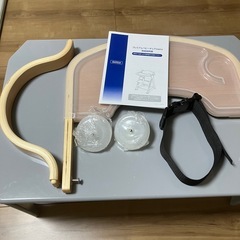 プレミアムベビーチェアmamy (ナチュラル) の画像