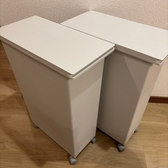 【ほぼ新品_無印良品】30L・45Lゴミ箱の画像