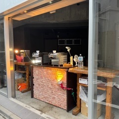 店舗　カウンターテーブルの画像