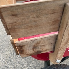 中古 RADIO FLYER キャリーワゴン 中型 赤の画像