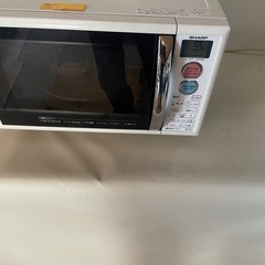 ☆SHARP 電子レンジ　RE-S5D-W 2016年製の画像