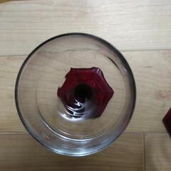 リュミナルクワイングラス３コの画像