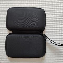 小物収納　硬質　ポーチ　メイク収納　2個セット　アダプター　スマホ　iPhoneの画像