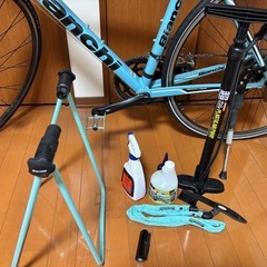 おまけ付き Bianchi ロードバイク  身長170cm前後の方にちょうどいいですの画像