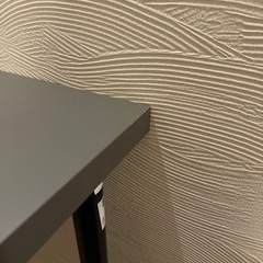 IKEA LINNMON 高さ調整可能テーブル　
グレーの画像