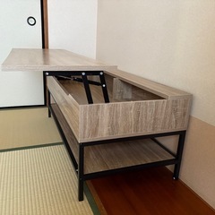 昇降式 ローテーブル　の画像