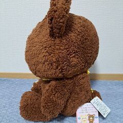 モコモコくまのぬいぐるみの画像