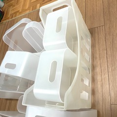 収納ケース 20個 まとめ売り 半透明 無印 ダイソーの画像