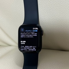 極上品　Apple Watch series9 GPS+セルラーモデル　41mm ミッドナイトの画像