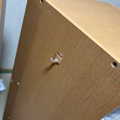 カラーボックスセット　扉付きの画像