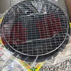未使用 14”丸形バーベキューコンロ　の画像