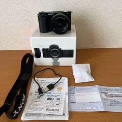 SONY ZV-E10 ミラーレスカメラ 4K ブラック
の画像