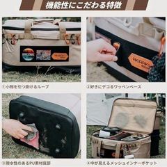 ★新品★　収納ボックス キャンプ コンテナ 収納バック 30L ソフトコンテナの画像