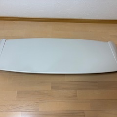 ハリアー MXUA80 80 純正 リアウィング リアスポイラー パールホワイトの画像